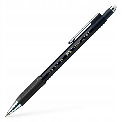 Faber-Castell Автоматичен молив Grip 1345 0.7, черен