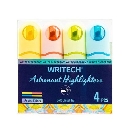 Writech Комплект текст маркери Astronaut, 4 цвята