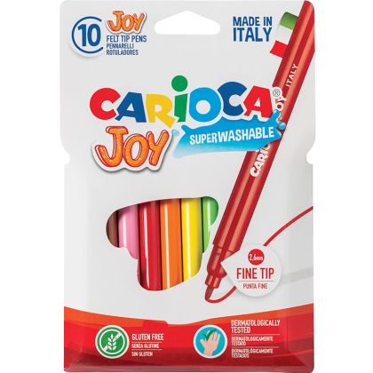 Флумастери Carioca Joy 10 цвята