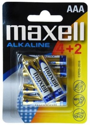 Maxell алкална батерия 1.5V LR3, AAA