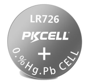 Pkcell алкална батерия LR726, AG-2
