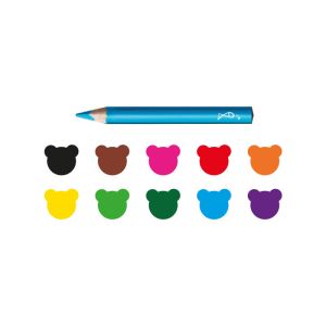 Цветни моливи Carioca Baby Pencils 10 цвята, 42819