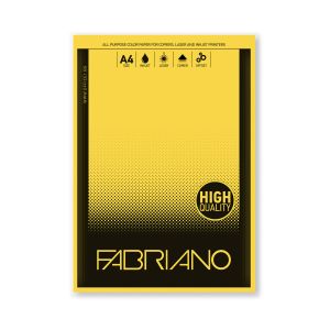 Fabriano цветна копирна хартия Copy Tinta, A4, 80 g/m2, 50 листа, жълта