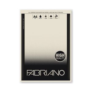 Fabriano цветен копирен картон, A4, 160 g/m2, 50 листа, слонова кост