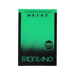 Fabriano цветен копирен картон, A4, 160 g/m2, 50 листа, зелен