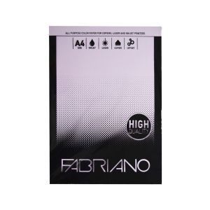 Fabriano цветен копирен картон, A4, 160 g/m2, 50 листа, лавандула