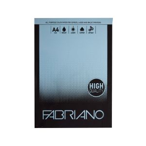 Fabriano цветен копирен картон, A4, 160 g/m2, 50 листа, небесносин