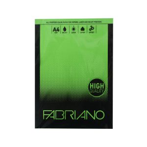 Fabriano цветен копирен картон, A4, 160 g/m2, 50 листа, тревистозелен