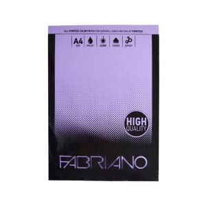 Fabriano цветен копирен картон, A4, 160 g/m2, 50 листа, виолетов