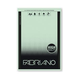 Fabriano цветен копирен картон, A4, 160 g/m2, 50 листа, светлозелен