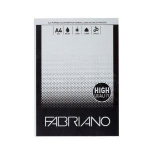 Fabriano цветен копирен картон, A4, 160 g/m2, 50 листа, сив