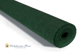 Cartotecnica Rossi креп хартия 50/250 - 140 гр, тъмнозелен 961