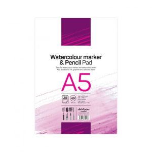 Drasca скицник Watercolour Marker & Pencil Pad 20 листа 220 гр. А5
