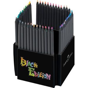 Цветни моливи Faber-Castell Black Edition 50 цвята
