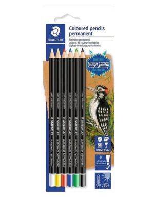 Staedtler Перманентни моливи Design Journey 6 цвята 10820
