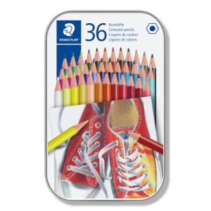 Staedtler Цветни моливи Comic в метална кутия 36 цвята, 175М
