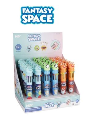MP многоцветна химикалка Fantasy Space, PE253-01