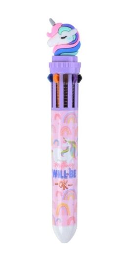 MP многоцветна химикалка Fantasy Unicorn, PE253-04