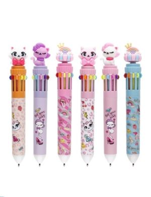 MP многоцветна химикалка Fantasy Cats, PE253-18