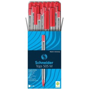 Химикалка Schneider 505 M, червена