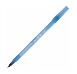Химикалка BIC Round Stick, синя 