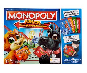 Hasbro Monopoly Junior Електронно банкиране 5+