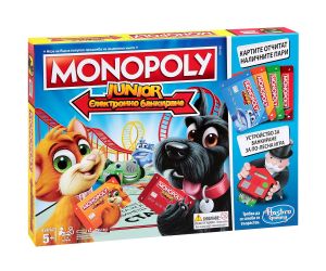 Hasbro Monopoly Junior Електронно банкиране 5+