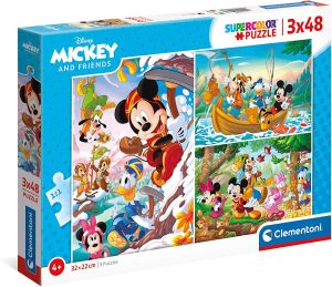 Clementoni пъзел Mickey Mouse 3х48 части, 25266
