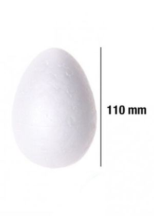 MP Полистиреново яйце за декорация 110 мм/1 брой, PM764