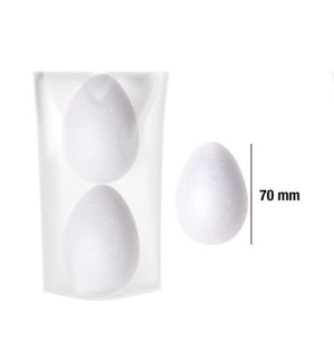 MP Полистиренови яйца за декорация 70 мм/2 броя, PM762