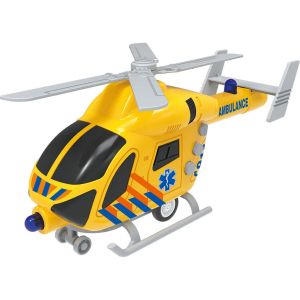 Diakakis Жълт хеликоптер Luna със светлини и звуци, 622015