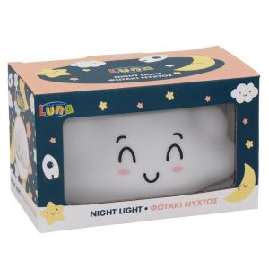 Diakakis Нощна лампа Luna Cloud, 621780