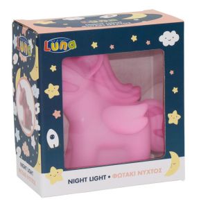 Diakakis Нощна лампа Luna Unicorn, 622161
