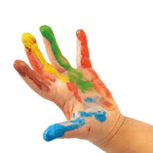 Боя за рисуване с пръсти Jovi 5 цвята 