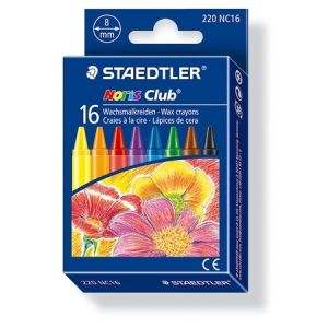 Staedtler Восъчни пастели Noris Club 16 цвята 220