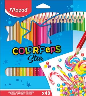 Цветни моливи Maped Color Peps 48 цвята