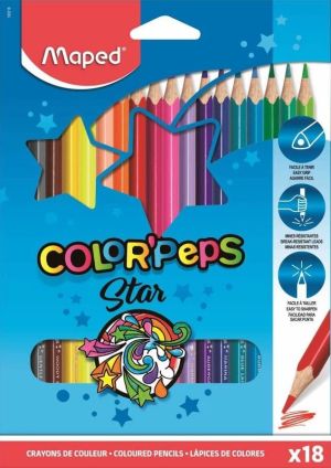 Цветни моливи Maped Color Peps 18 цвята