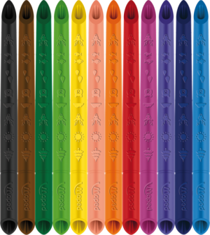 Цветни моливи Maped Color Peps Infinity 12 цвята 
