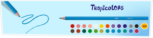Bic Цветни моливи Tropicolors 24 цвята, 13802006