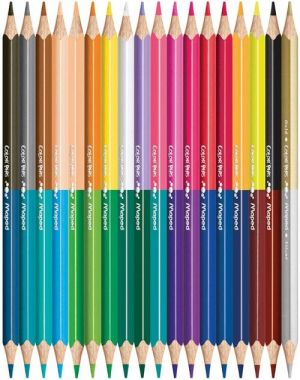 Цветни моливи Maped Color Peps 18 броя=36 цвята