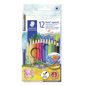 Staedtler Акварелни моливи 12 цвята, NC144