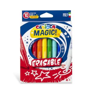 Carioca Флумастери Magic Erasable 9+1, 43182
