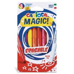 Carioca Флумастери Magic Erasable 7+1 изтриващ