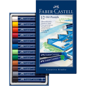 Faber-Castell Маслени пастели Goldfaber 12 цвята, 127012