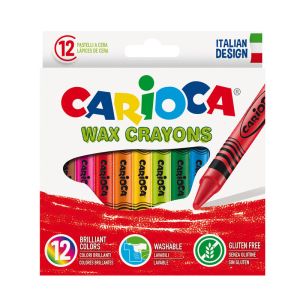 Carioca Восъчни пастели Brilliant 12 цвята, 42365
