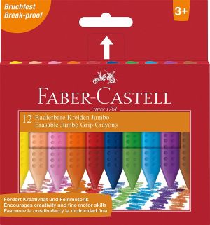 Faber-Castell Восъчни пастели Jumbo Grip, 122540
