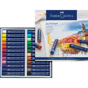 Faber-Castell Маслени пастели Goldfaber 24 цвята, 127024