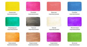 Луч Перлени акрилни бои 12 цвята, С1412