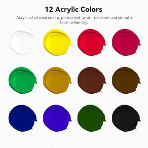 Art Ranger Акрилни бои 24 х 22 мл, 24 цвята 