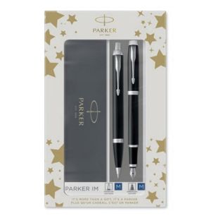 Parker Комплект химикалка + писалка IM Black CT